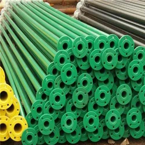 屯昌涂塑钢管施工案例